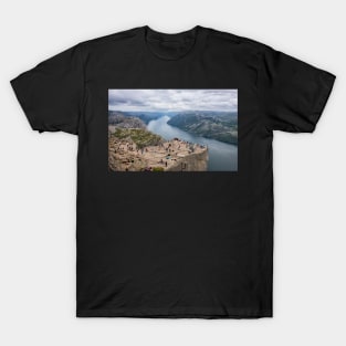 Rushing Adrenalin at Preikestolen T-Shirt